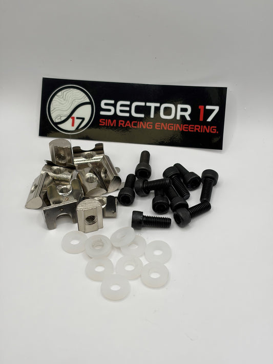 Kit de Fixation Premium M6 – Performance & Finition par SECTOR 17