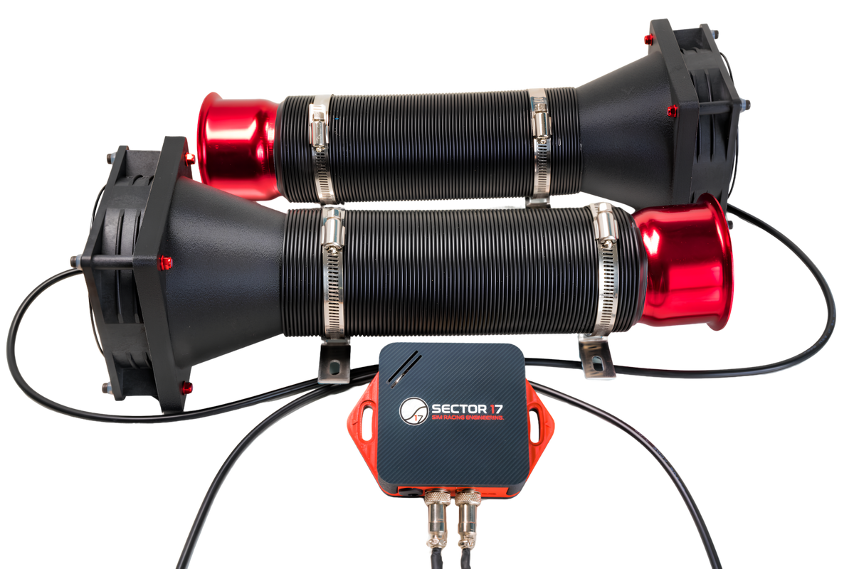 Wind Simulator V2 pour Sim Racing sur PC avec SimHub – Silent / Sport / Performance – SECTOR17